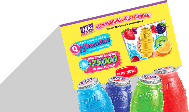 Berlin's promotions for Little Hug have included online games and sweepstakes to engage shoppers. MARKETING & PROMOTION